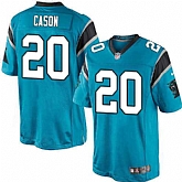 Nike Men & Women & Youth Panthers #20 Cason Blue Team Color Game Jersey,baseball caps,new era cap wholesale,wholesale hats